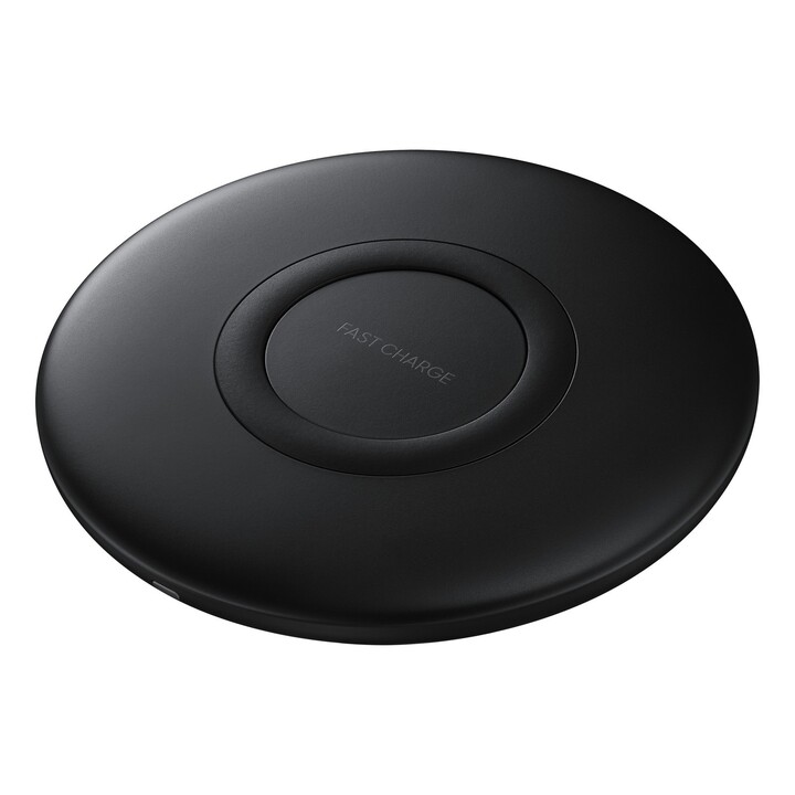 Stazione di ricarica induttiva Samsung nera, EP-P1100BB, universale, vendita al dettaglio