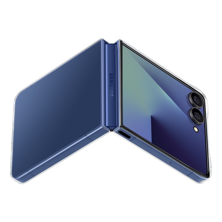 Samsung Clear Case Transparent, for Samsung Z Flip7