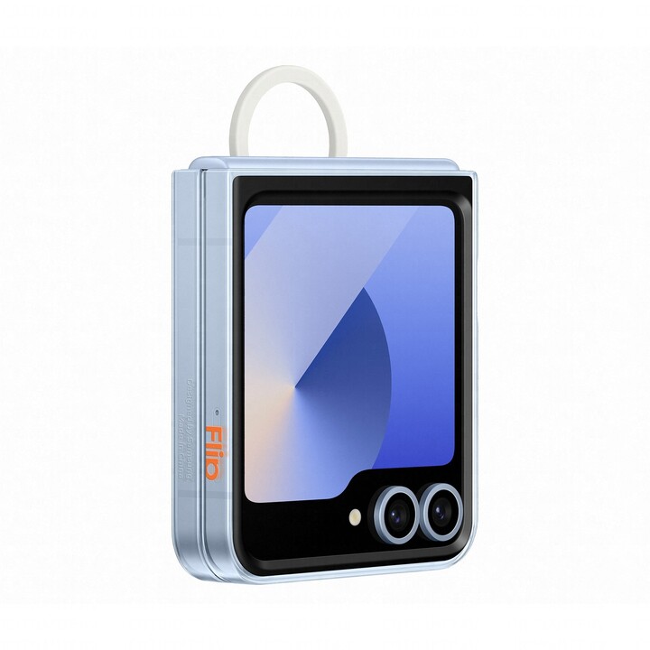 Capa transparente Samsung para Galaxy Z Flip 6, EF-QF741CTEGWW