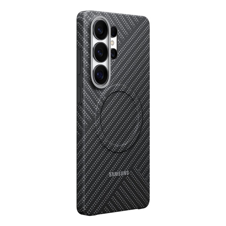 Étui magnétique en carbone gris foncé pour Samsung Galaxy S26 Ultra, EF-KS948SS