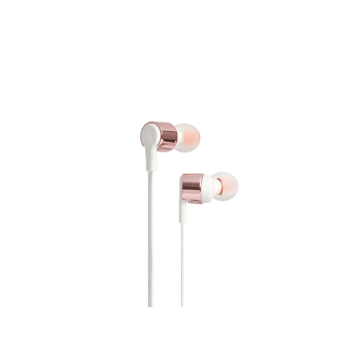 JBL Tune T210 In Ear Headset con micrófono Rose Gold, JBLT210RGD