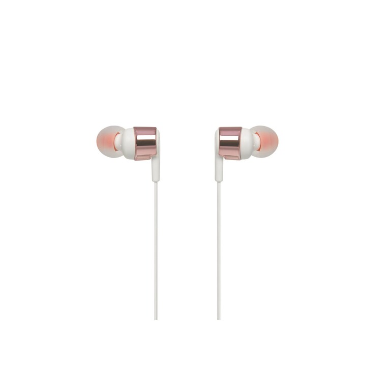 JBL Tune T210 In Ear Headset con micrófono Rose Gold, JBLT210RGD