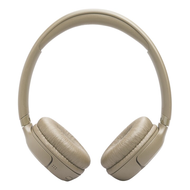 Cuffie Bluetooth on-ear JBL Tune 530 BT, colore beige, modello JBLT530BTBEG