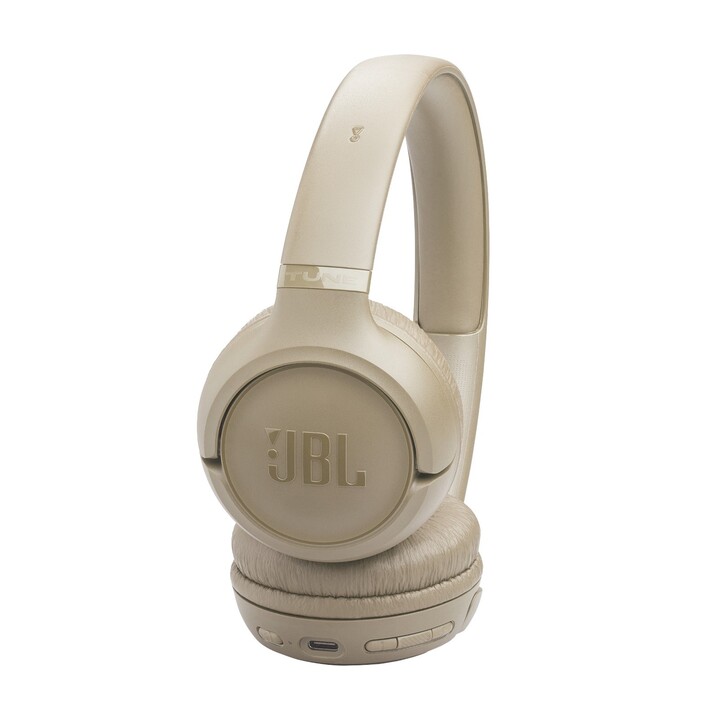 Fone de ouvido Bluetooth JBL Tune 530 BT, bege, JBLT530BTBEG