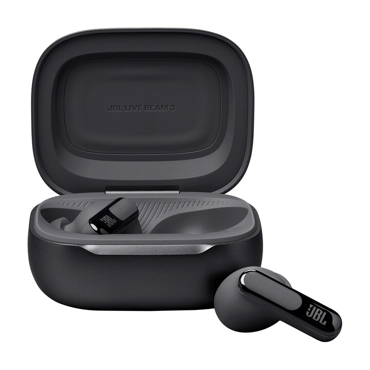 JBL Live Beam 3 Kabelloser In-Ear-Kopfhörer Schwarz, JBLLIVEBEAM3BLK