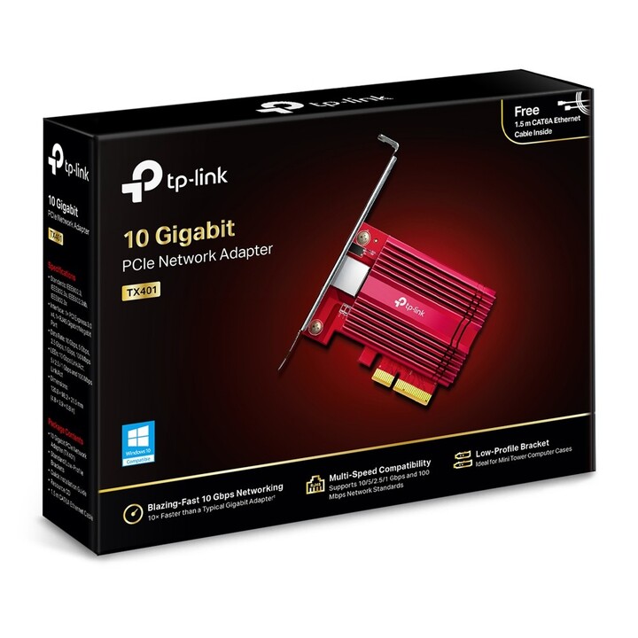 TP-Link TX401/10Gbps RJ45-PCI Express Network Card