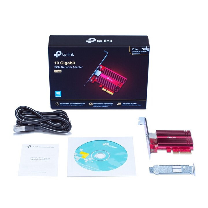 TP-Link TX401/10Gbps RJ45-PCI Express Netzwerkkarte
