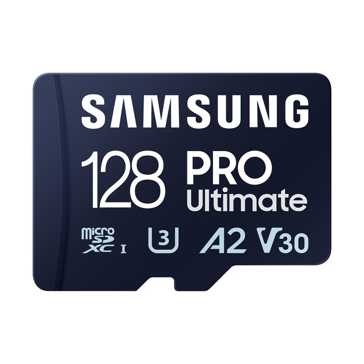 Scheda di memoria microSD XC Samsung Pro Ultimate da 128 GB con adattatore / Classe 10 / 200 MB/s