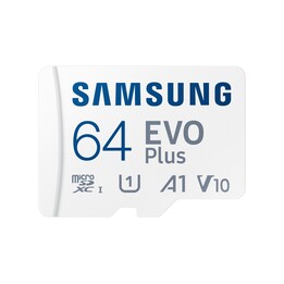 Samsung EVO Plus 2023 64GB microSD XC Speicherkarte mit Adapter / Klasse 10 / 160 MB