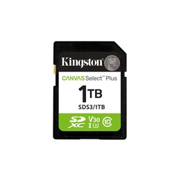 Scheda di memoria Kingston CANVAS Select Plus 1TB SD XC / Classe 10 / 150 MB/s