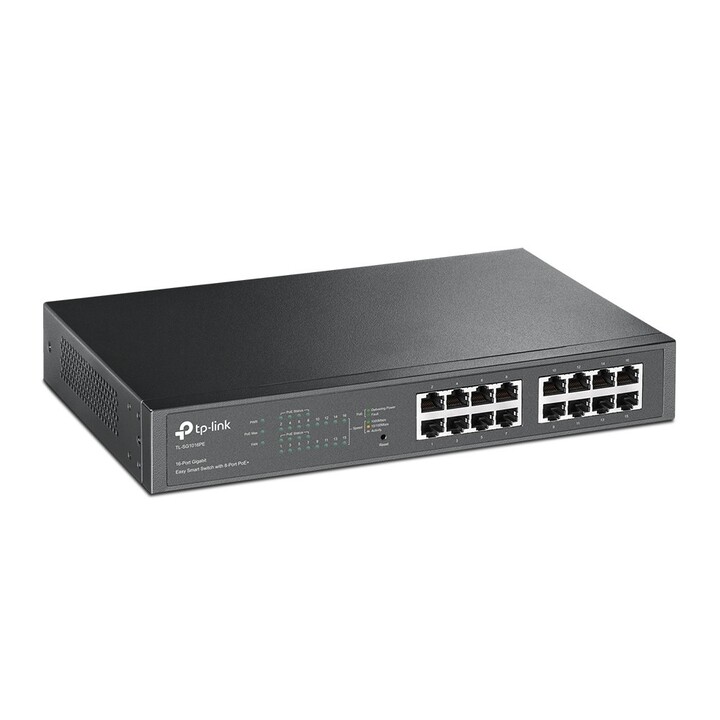Switch TP-Link TL-SG1016PE/ 16 portas/ RJ45 10/100/1000/ PoE+