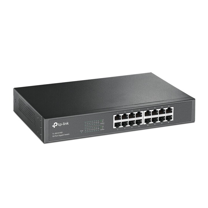 Switch TP-Link TL-SG1016D 16 portas/ RJ-45 10/100/1000