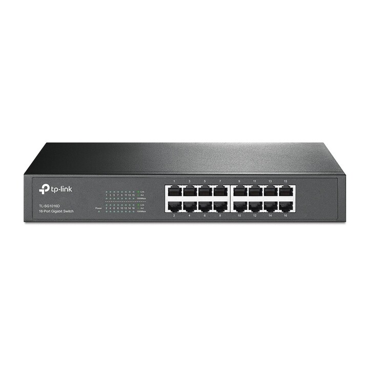 Switch TP-Link TL-SG1016D 16 Puertos/ RJ-45 10/100/1000