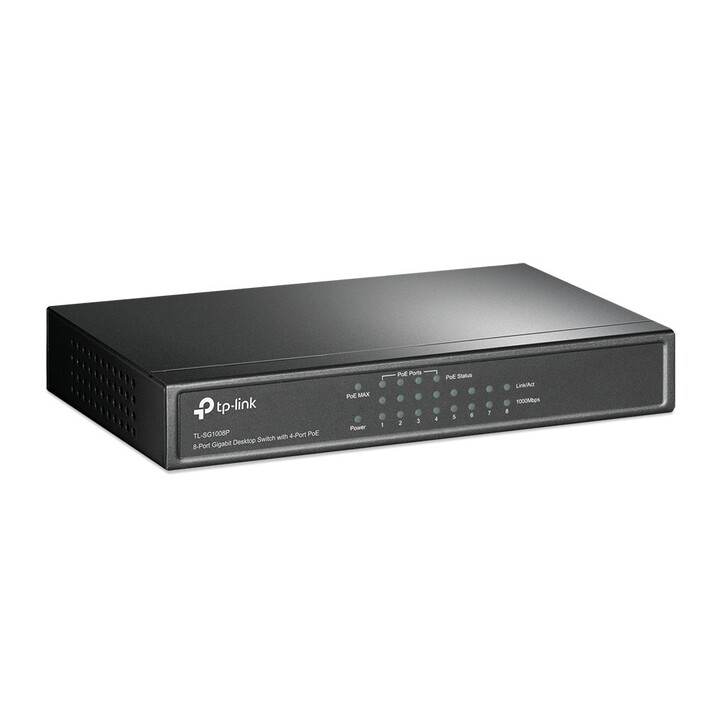 TP-Link TL-SG1008P 8 Ports/ RJ-45 10/100/1000 PoE-Switch