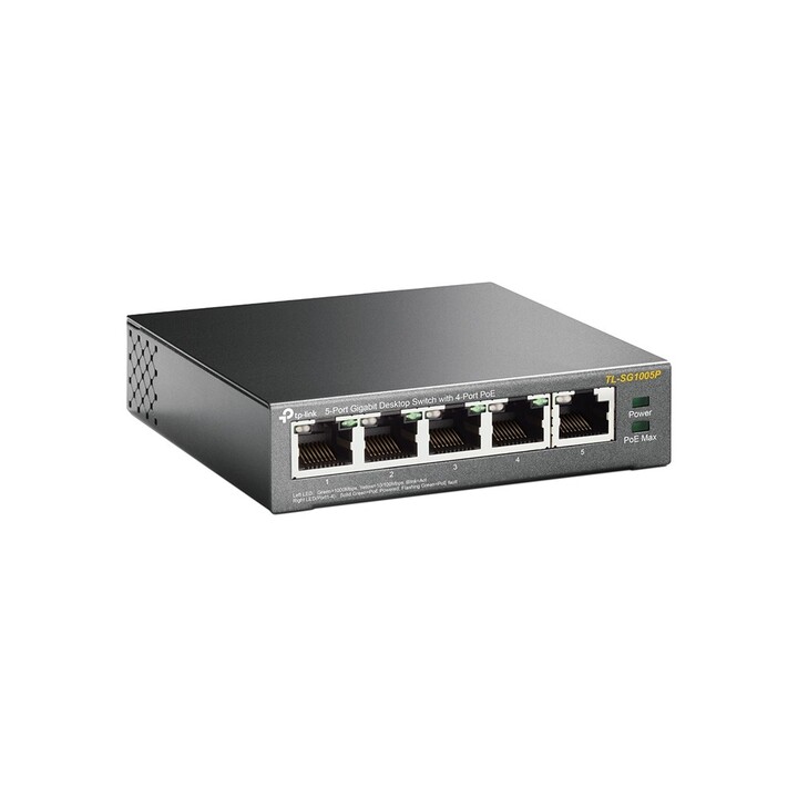 TP-Link TL-SG1005P 5 Ports/ RJ-45 10/100/1000 PoE Switch