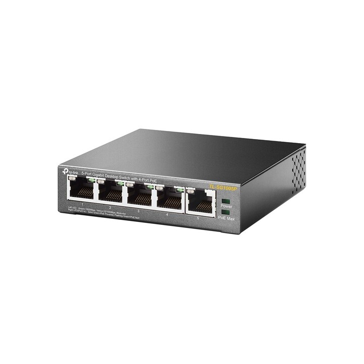 TP-Link TL-SG1005P 5 Ports/ RJ-45 10/100/1000 PoE Switch