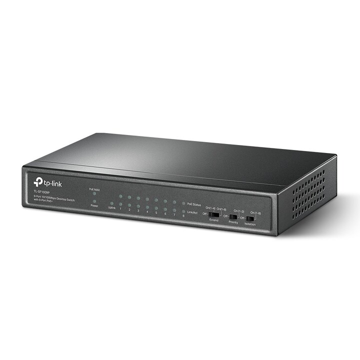 TP-Link TL-SF1009P 9 Ports/ RJ-45 10/100/ PoE Switch