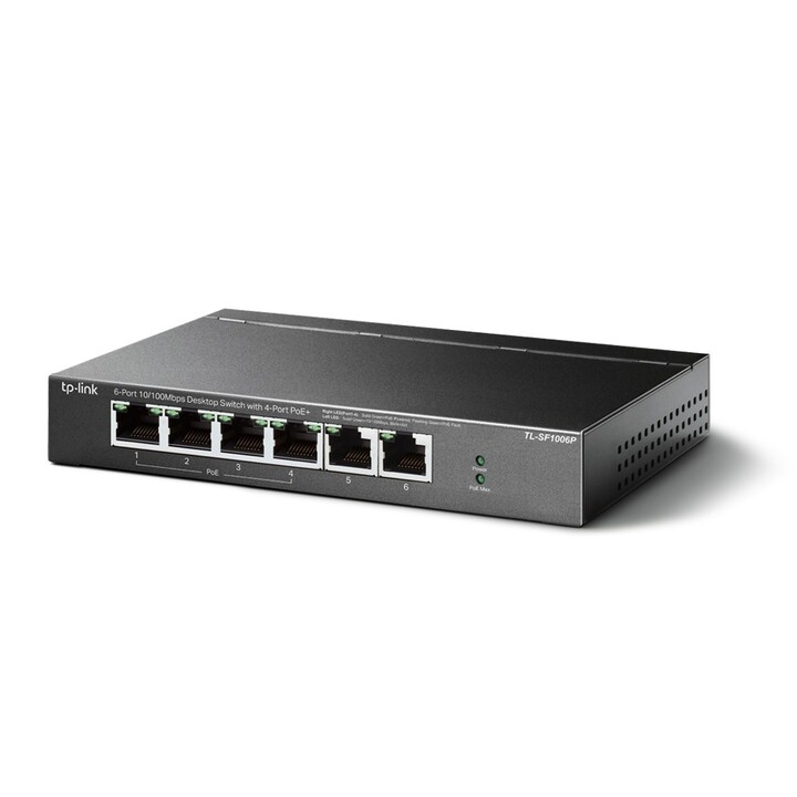 Switch PoE TP-Link TL-SF1006P a 6 porte/RJ-45 10/100