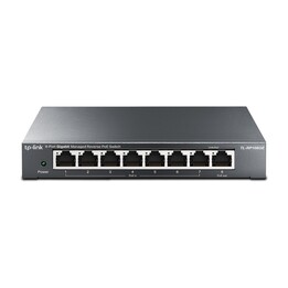 TP-Link TL-RP108GE 8 Ports/ RJ-45 10/100/1000 PoE-Switch