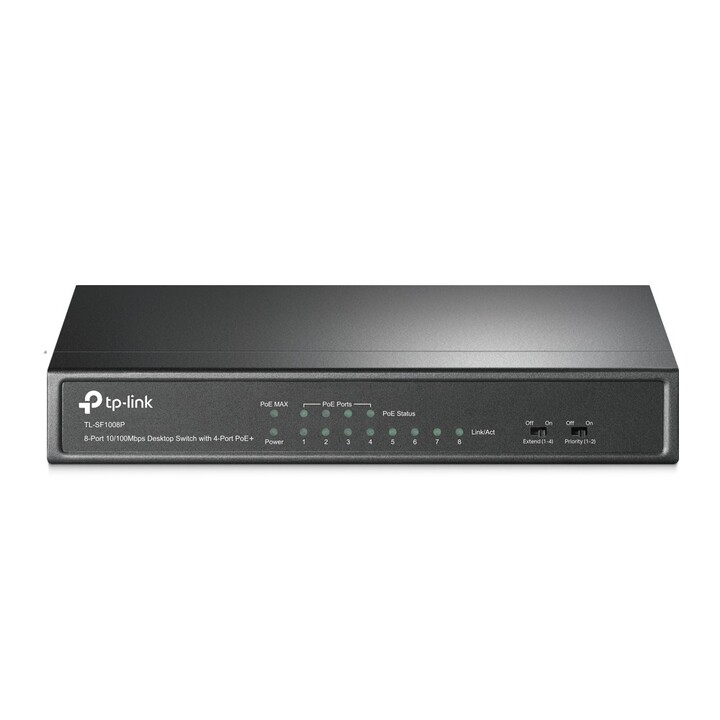 Switch PoE 10/100 a 8 porte RJ-45 TP-Link SF1008P