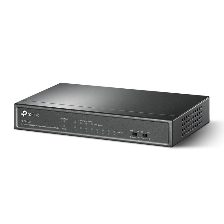 Switch PoE 10/100 a 8 porte RJ-45 TP-Link SF1008P
