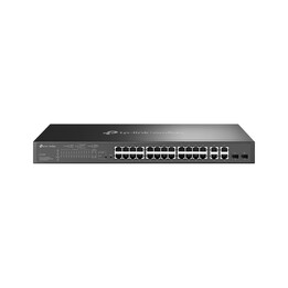 Switch TP-Link Omada TL-SL2428P com 28 portas/ RJ-45 10/100 PoE/ SFP