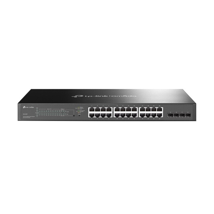 Switch Gigabit Inteligente TP-Link Omada TL-SG2428P com 28 portas/ RJ-45 10/100/1000 PoE/ SFP