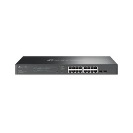 Switch TP-Link Omada JetStream TL-SG2218P com 18 portas RJ-45 10/100/1000 e PoE+