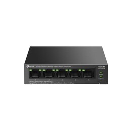 Switch TP-Link LS105GP com 5 portas/RJ-45 10/100/1000 PoE+