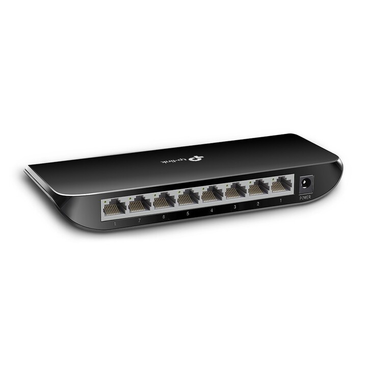 Switch TP-Link 8P GIGA a 8 porte/RJ-45 10/100/1000