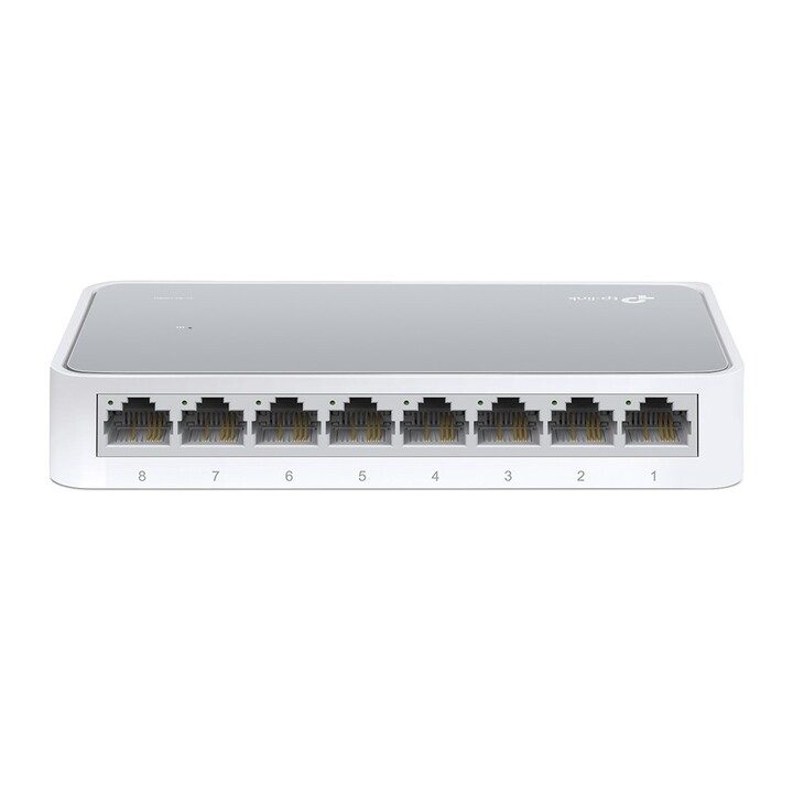 Switch TP-Link 8P com 8 portas/RJ-45 10/100