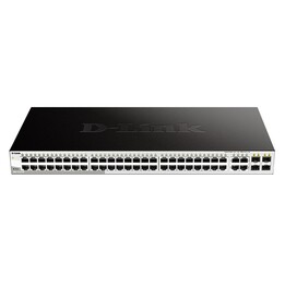 D-Link DGS-1210-48 Managed Switch, 48 Ports / RJ-45 10/100/1000 / SFP