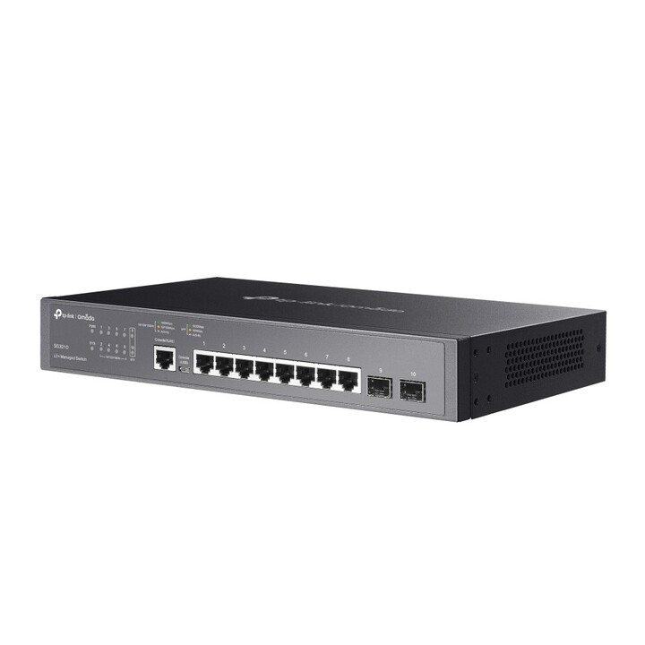 Switch administrable TP-Link Omada TL-SG3210 V3, 10 ports RJ-45 10/100/1000 Mbps/SFP