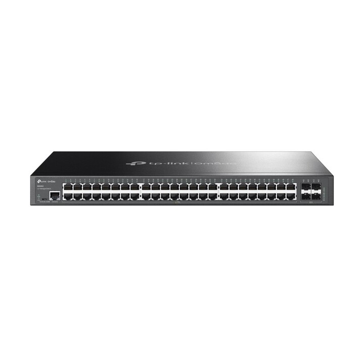Switch administrable TP-Link Omada JetStream TL-SG3452, 52 ports RJ-45, 10/100/1000 SFP