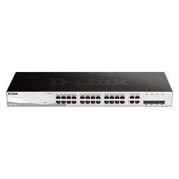 D-Link DGS-1210-28 Managed Switch 28 Ports/ RJ-45 Gigabit 10/100/1000/ SFP