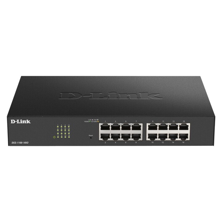 D-Link DGS-1100-24PV2 Managed Switch 24 Ports/ RJ-45 Gigabit 10/100/1000 PoE