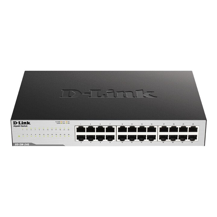 Switch D-Link GO-SW-24G 24 portas/ Gigabit 10/100/1000