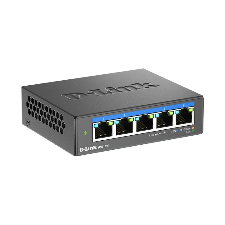 Switch D-Link DMS-105 5 Puertos/ RJ-45 10/100/1000