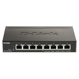 D-Link DGS-1100-08PV2 Switch 8 Ports/ RJ-45 10/100/1000 PoE