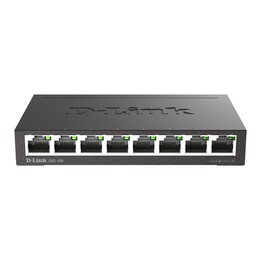 D-Link DGS-108 Switch 8 Ports/ RJ-45 10/100/1000