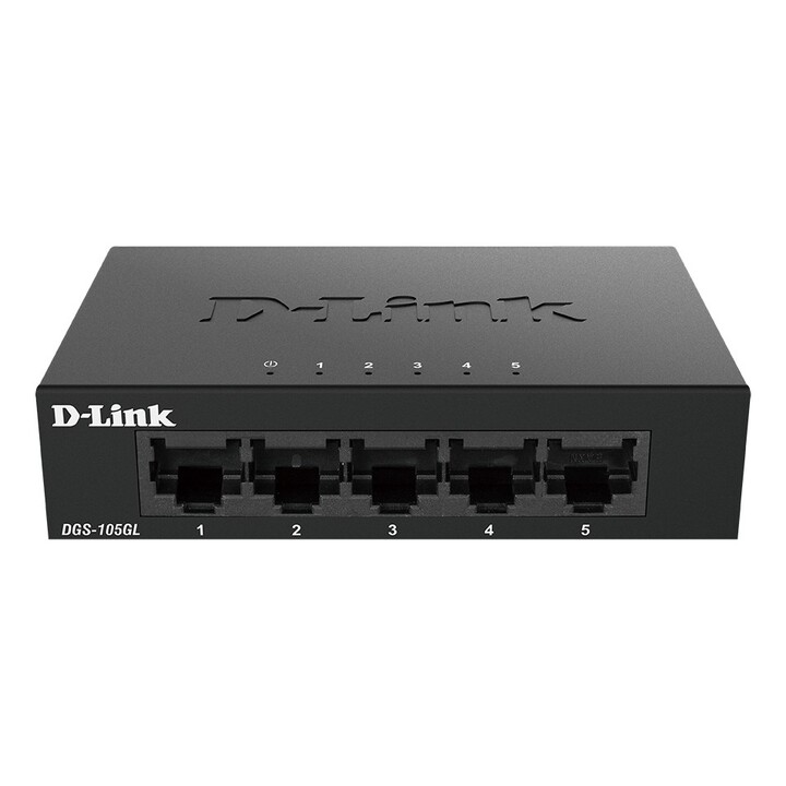 Switch D-Link DGS-105GL 5 portas/ RJ-45 10/100/1000