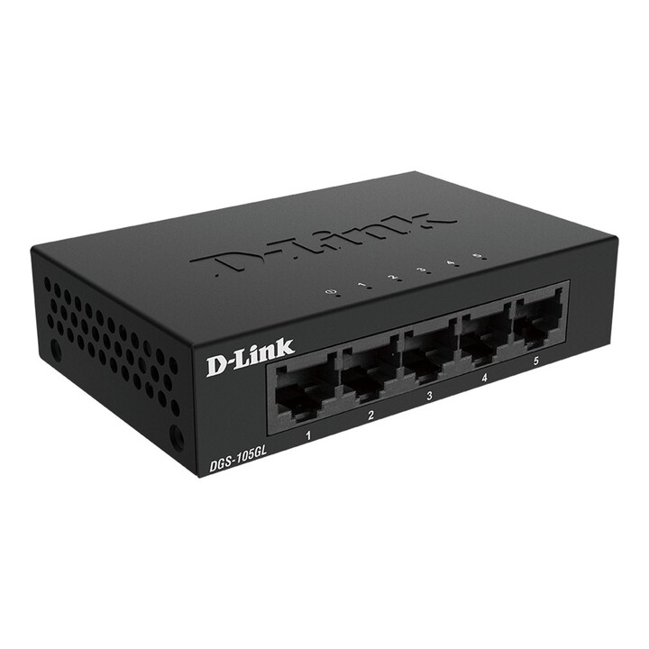 Switch D-Link DGS-105GL a 5 porte/RJ-45 10/100/1000