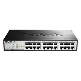 Switch D-Link DGS-1024D com 24 portas RJ-45 Gigabit 10/100/1000