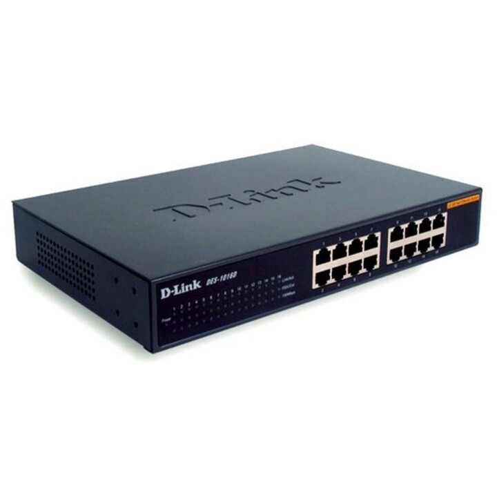 Switch D-Link DES-1016D 16 Puertos/ RJ-45 10/100