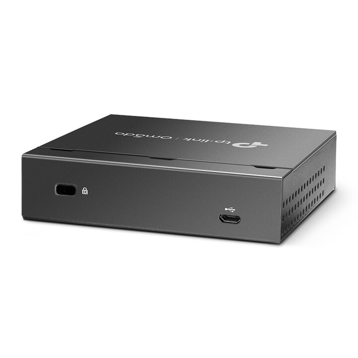 Controller TP-Link Omada OC200 con 2 porte RJ-45 e PoE 10/100.