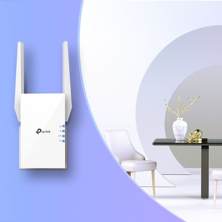 Répéteur Wi-Fi TP-Link RE505X / WiFi 6 / 1500 Mbps / 2 antennes