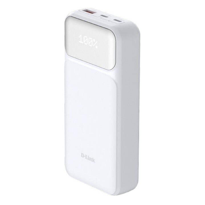 Powerbank 20000mAh D-Link DPP-201/ 65W/ Blanca