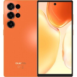 Oukitel C66, 4 GB, 128 GB, display LCD IPS da 6,73 pollici, batteria da 5000 mAh, arancione