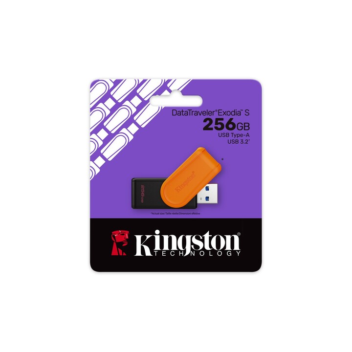 Pendrive 256GB Kingston DataTraveler Exodia S USB 3.2