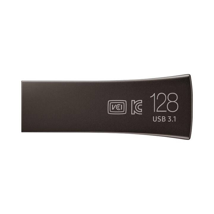 Clé USB 3.1 Samsung BAR Plus Gris Titane 128 Go